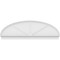 Ekena Millwork Elliptical 3 Spoke Architectural Grade PVC Combination Pediment, 86"W x 28-3/8"H x 2-3/4"P PEDPC086X285ELL03 - alternate 3